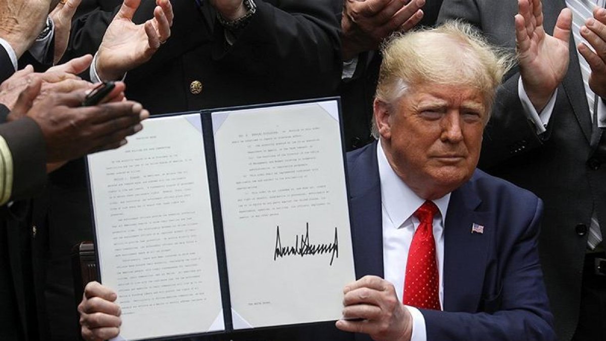 ABD Başkanı Trump 'polis reformu' kararnamesini imzaladı