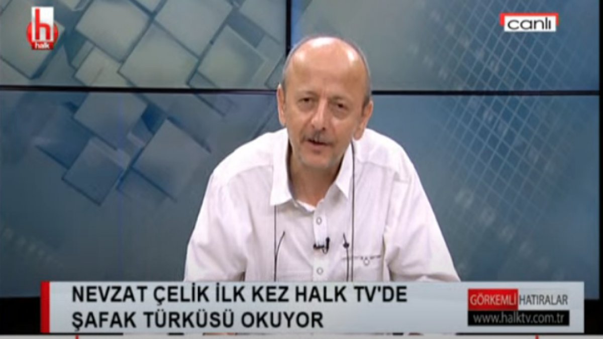 Nevzat Çelik Şafak Türküsü'nü okudu-VİDEO