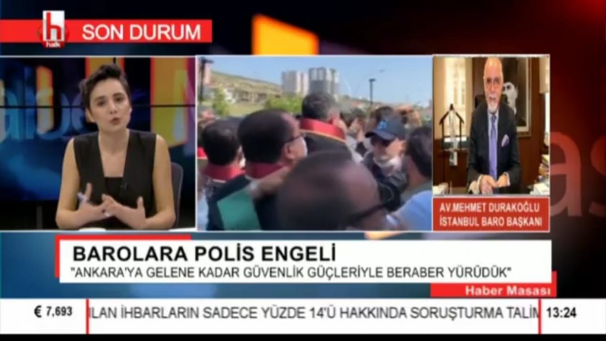İstanbul Barosu Başkanı Durakoğlu:  Metin Feyzioğlu artık bizim karşı tarafımızdadır