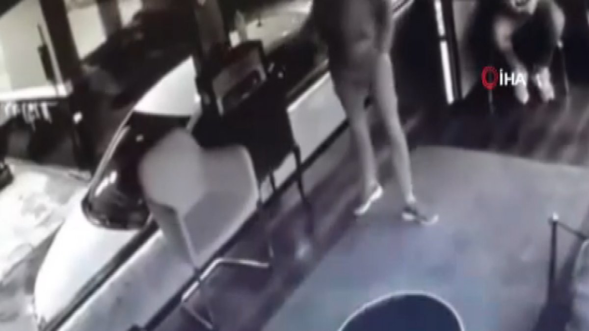 Arkadaşına şaka yapayım derken dehşeti yaşattı-VİDEO