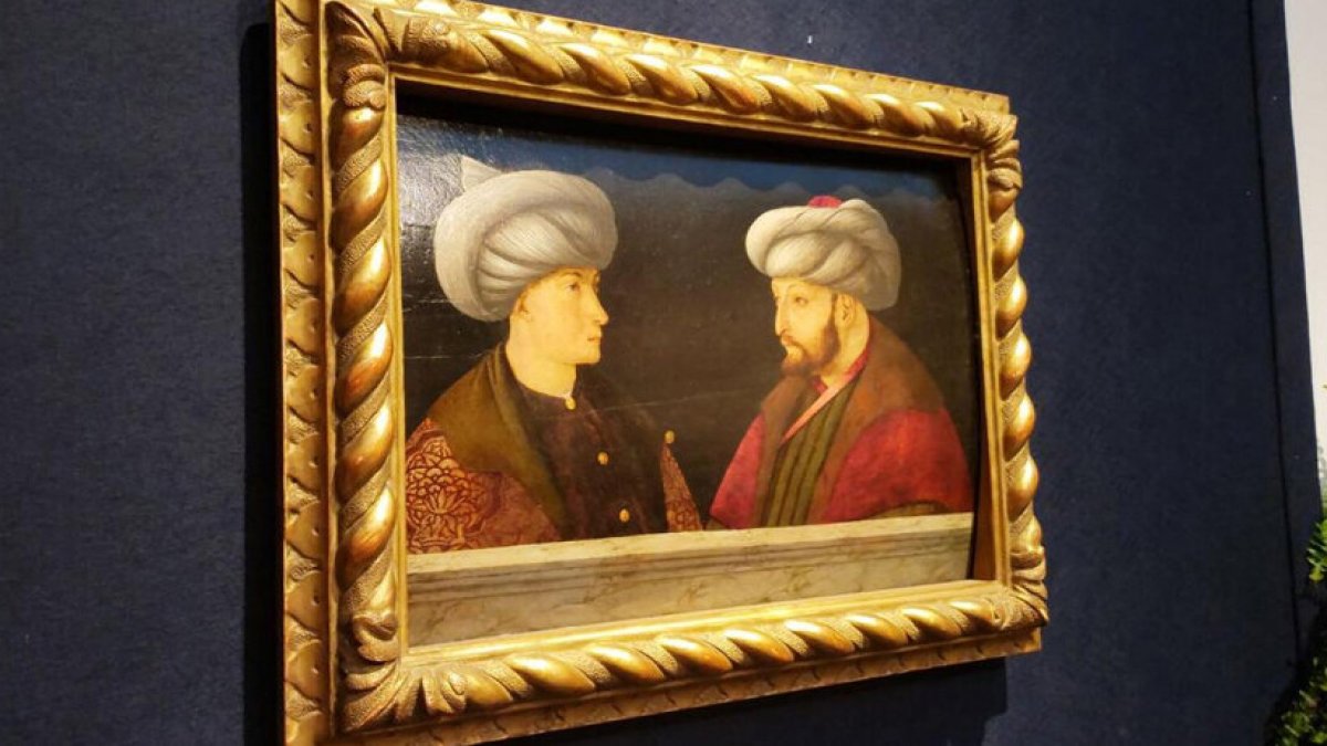 İlber Ortaylı, portrede Fatih Sultan Mehmet'in yanındaki ismi açıkladı