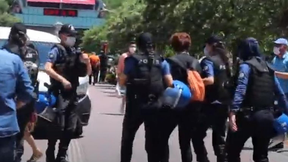 Ankara'da Sivas Katliamı anmasına polis müdahalesi: 6 gözaltı - VİDEO