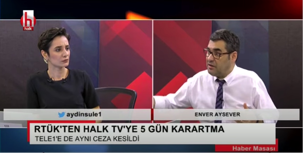 Enver Aysever'den muhalefete: Halk TV'yi koruyamazsan ülkeyi nasıl idare edeceksin?