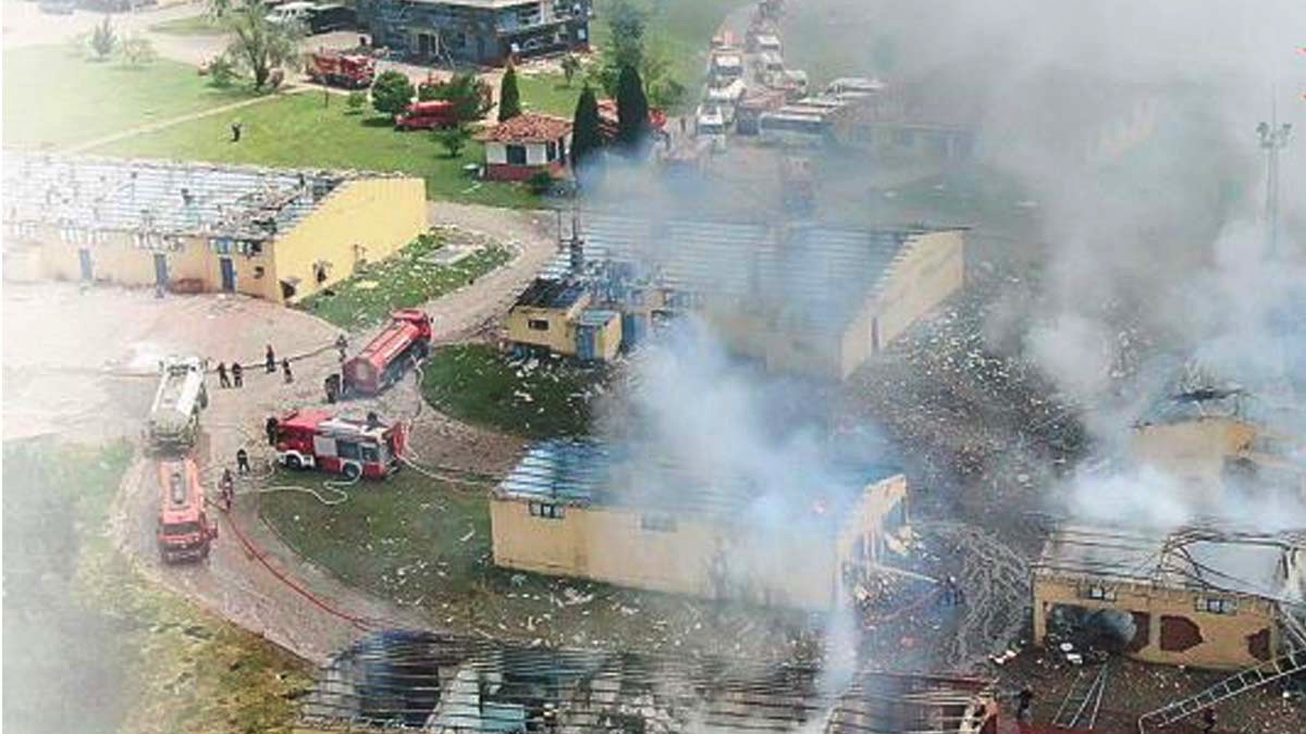 Havai fişek fabrikasındaki patlamada yaşamını yitiren 2 kişinin kimliği belli oldu