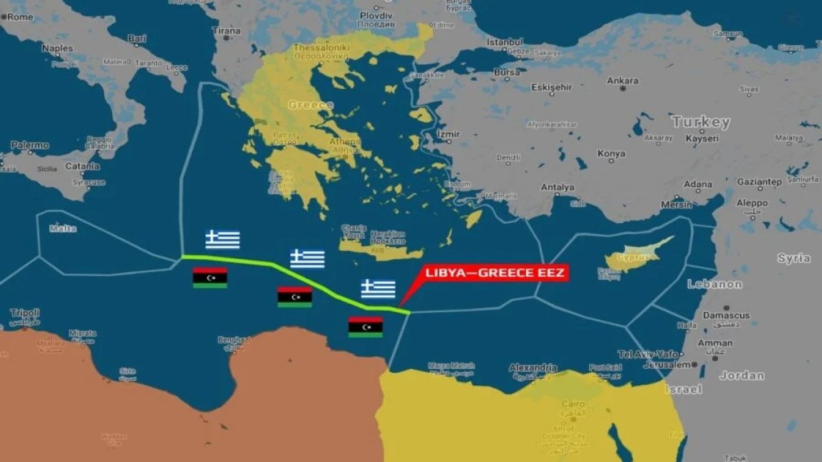 Hafter ve Yunanistan Türkiye'ye karşı deniz yetki alanı anlaşması hazırlığında
