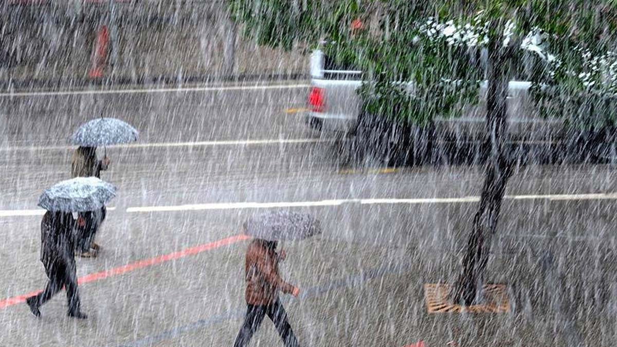 Meteorolojiden birçok ile gök gürültülü sağanak yağış uyarısı