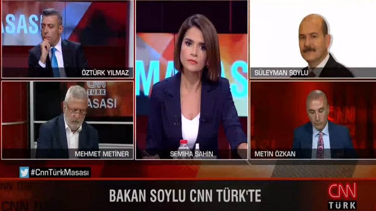 Mehmet Metiner ile Süleyman Soylu canlı yayında kavga etti-VİDEO