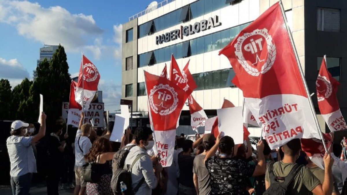 TİP’ten Haber Global’e Haluk Kırcı protestosu: Bunun adı gazetecilik değil