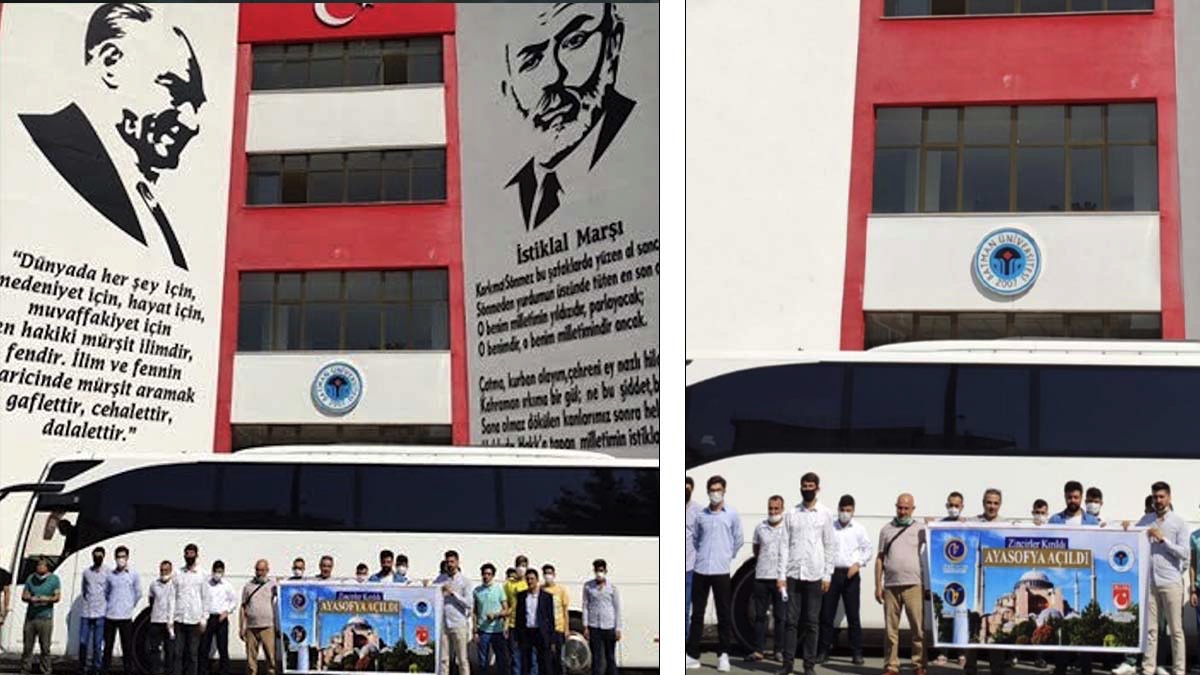 Birlik Vakfı Atatürk ve Mehmet Akif Ersoy'u photoshopla sildi