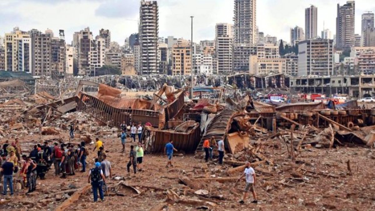 Beyrut Limanı'ndaki patlamada can kaybı 177'ye çıktı