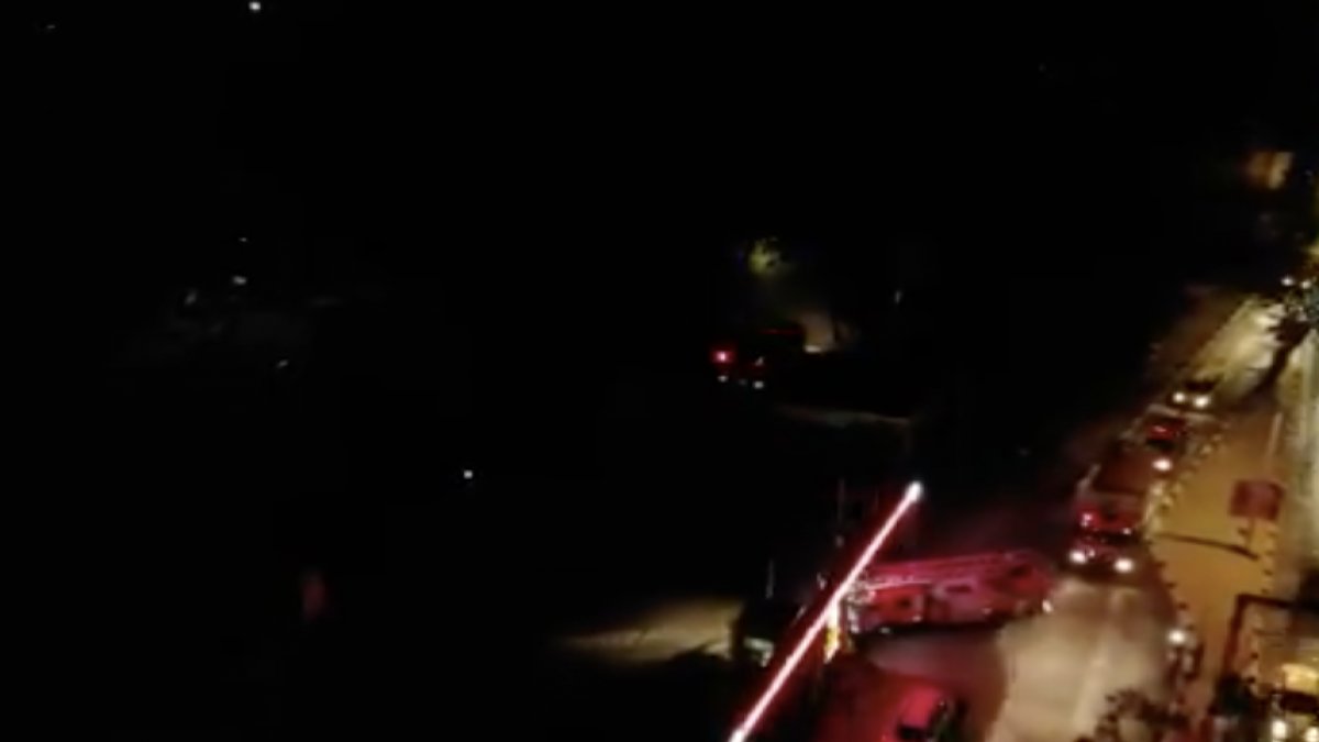 Sultan Abdülhamid Han Eğitim Araştırma Hastanesi'nde yangın çıktı