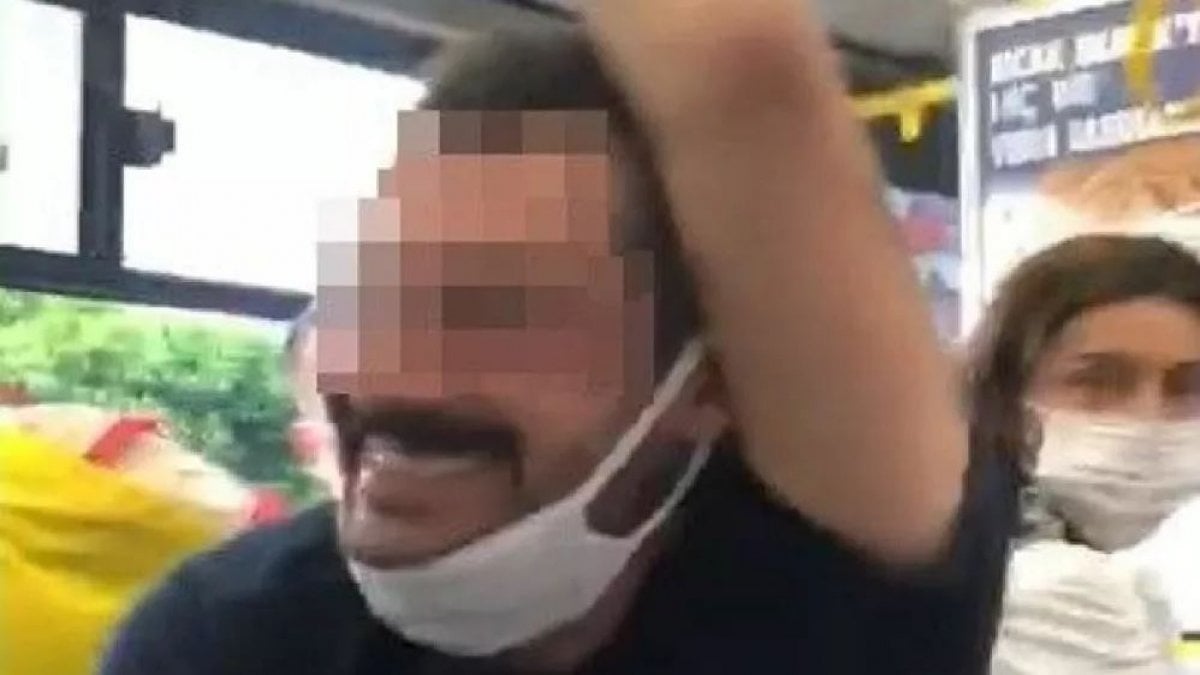 Otobüste maske kavgası: Bu maske mi seni kurtaracak