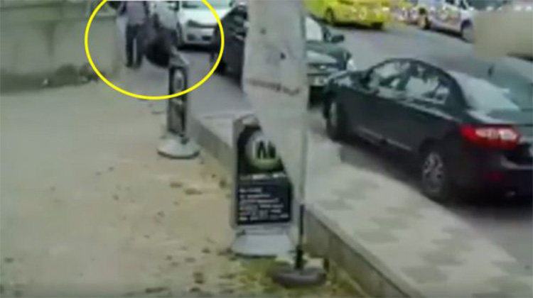 Kaldırımda yürüyen kadına vuran saldırgan yakalandı