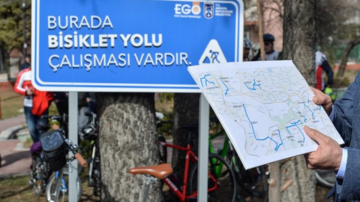 Mansur Yavaş’ın seçim vaatleri arasındaydı: Bisiklet Yolu Projesi’nin ilk etabı tamamlandı
