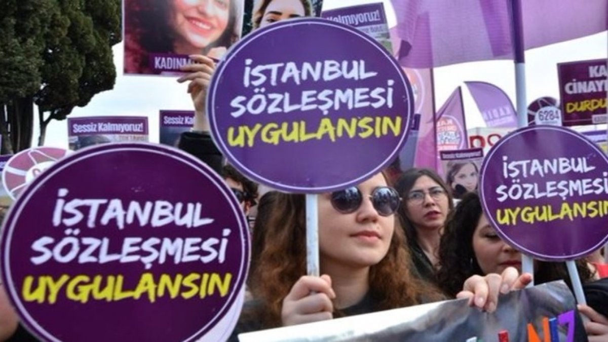 Kadınlar, her ilde İstanbul Sözleşmesi için meydanlarda toplanıyor