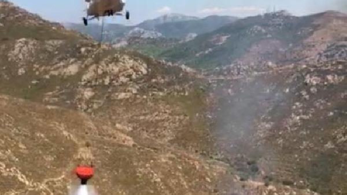 Bodrum'da 3 hektar alan yandı