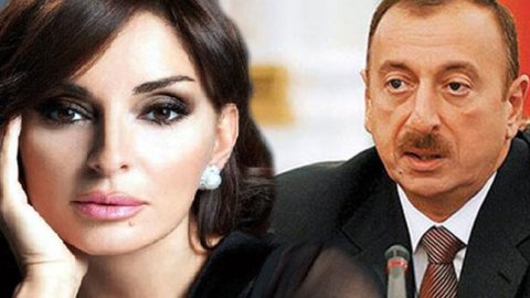 Aliyev o göreve eşini getirdi!