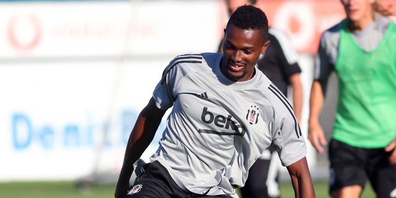 Mensah, Beşiktaş ile ilk antrenmanına çıktı