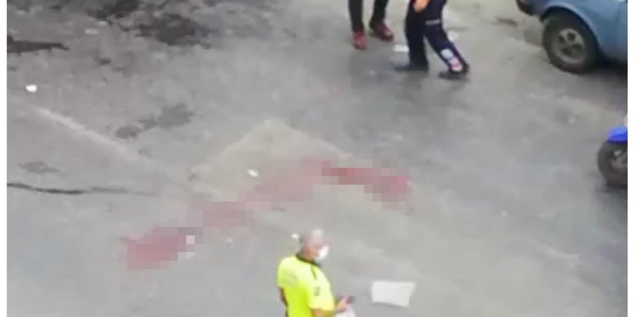 Göçmen'in TIR'ın altında kaldığı anlar kamerada