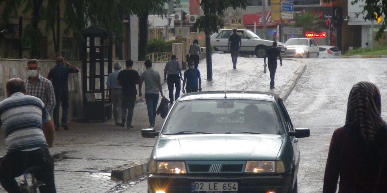 Adıyaman’da sağanak etkili oldu