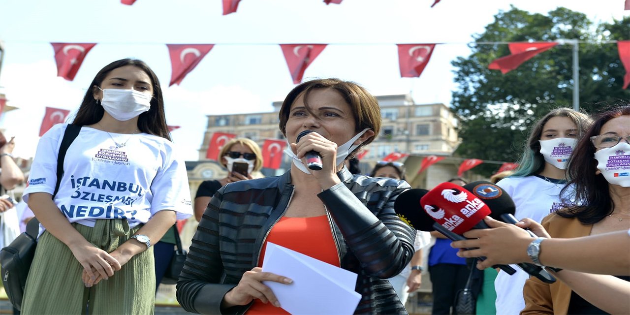 CHP örgütleri İstanbul Sözleşmesi için sokakta