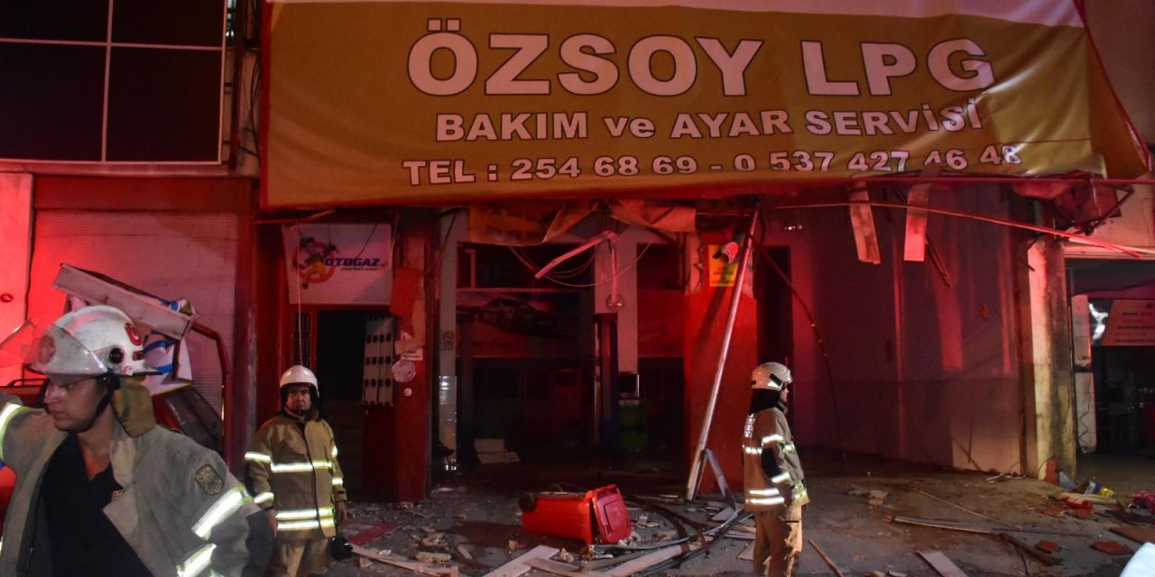 Bakım ve ayar servisinde patlama