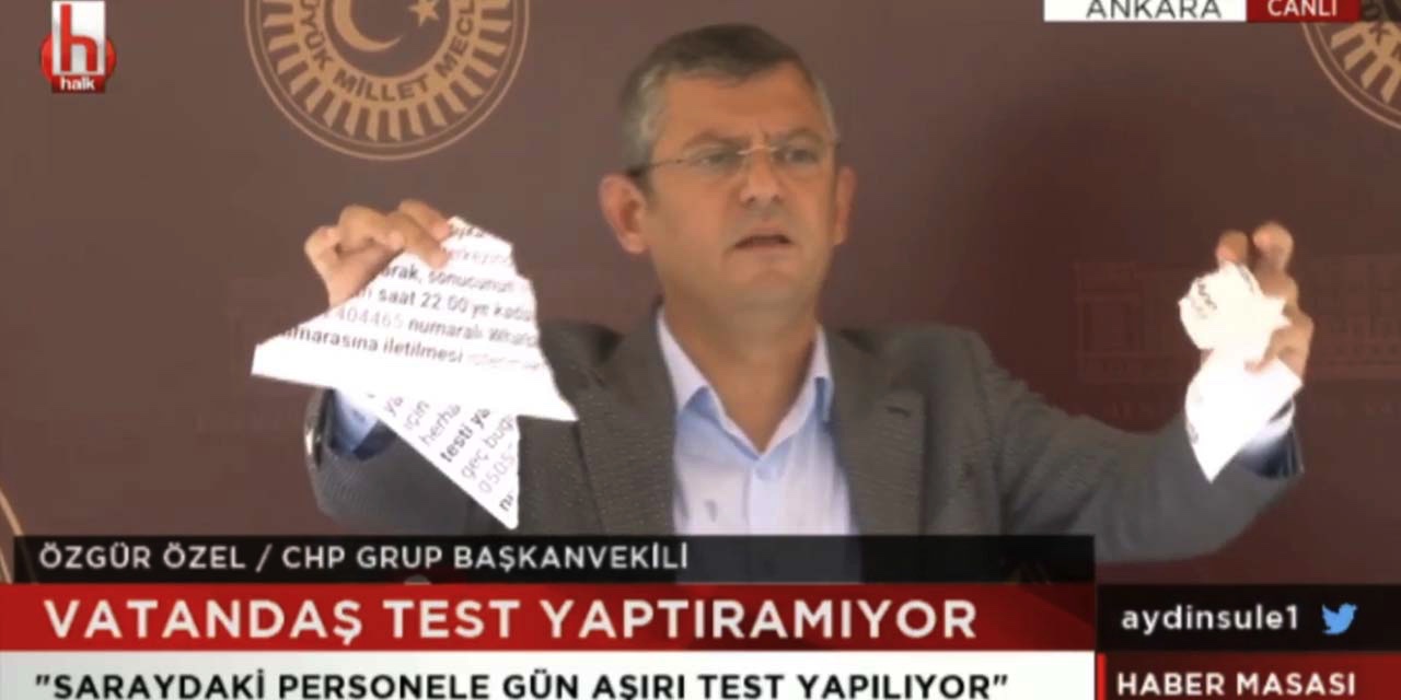 Özgür Özel: Saray Kılıçdaroğlu'ndan test istedi - VİDEO