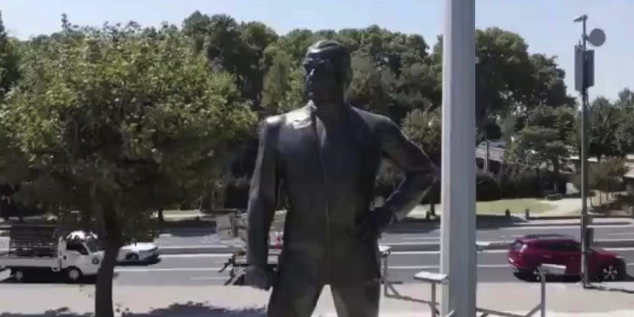 İlk Atatürk anıtı restore edildi - VİDEO