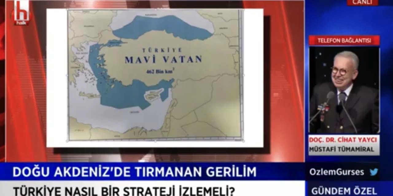 Cihat Yaycı Halk TV'de anlatıyor: Mavi Vatan ve Doğu Akdeniz'de son durum