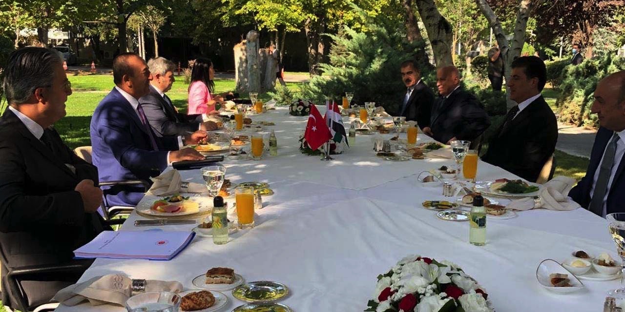 Barzani Ankara'da: Çavuşoğlu ile kahvaltı, Erdoğan ile görüşme