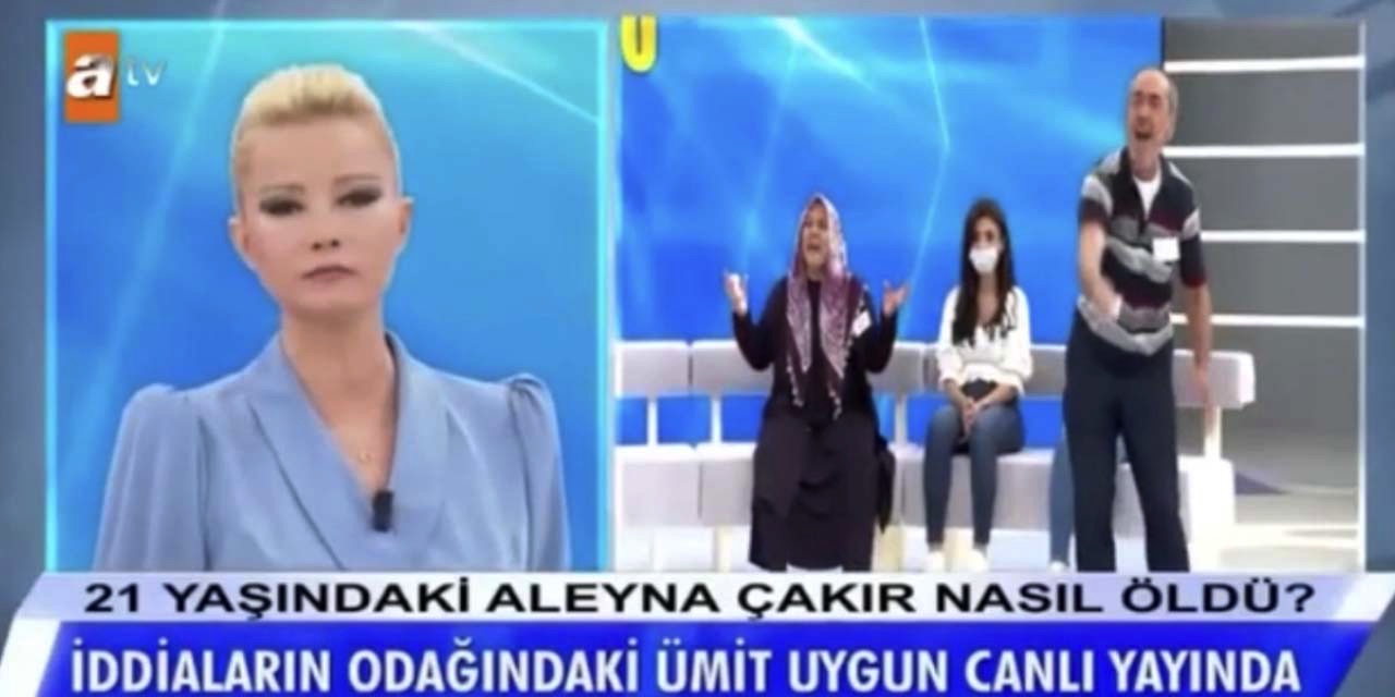 Ümitcan Uygun canlı yayına bağlandı, Aleyna Çakır'ın ailesi sinir krizi geçirdi