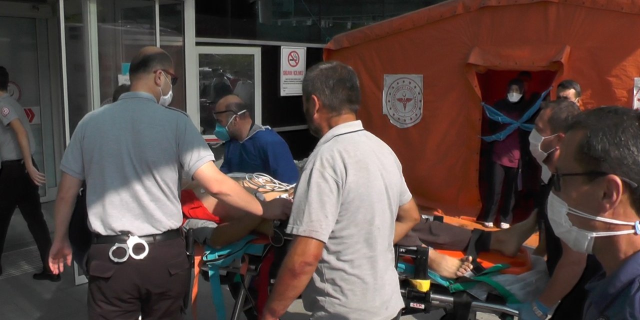 Silahla yaralayan zanlı teslim oldu