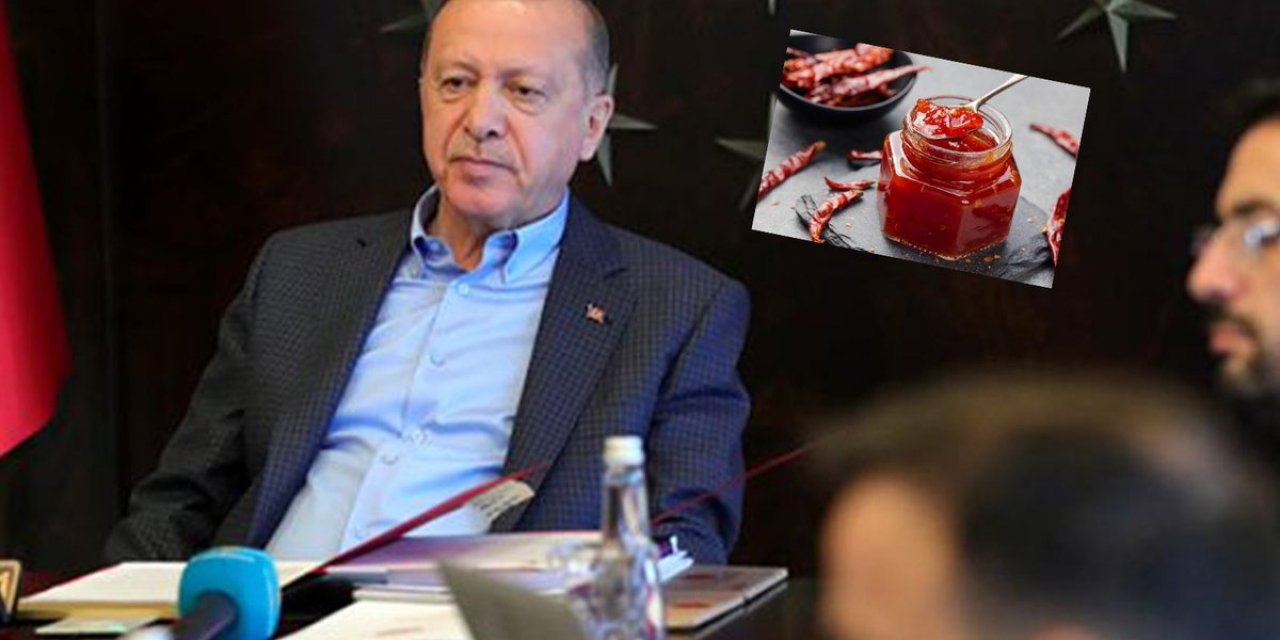 Erdoğan: Biberin reçelini ilk kez duydum, o nasıl oluyor?