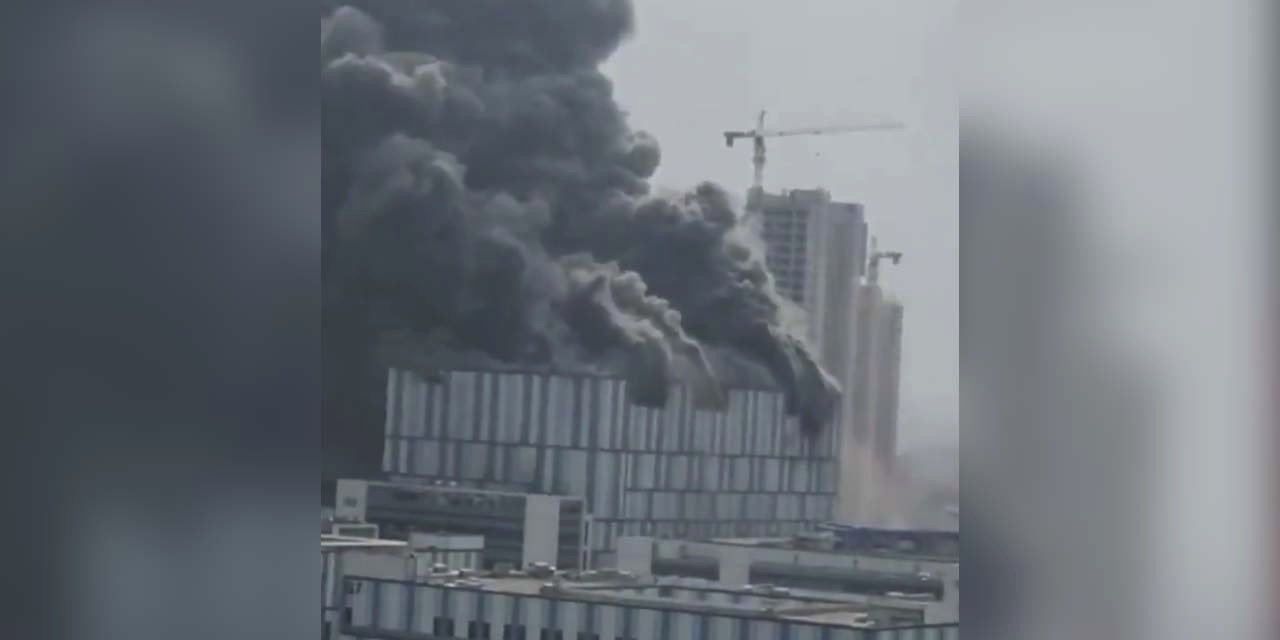 Huawei laboratuvarında yangın