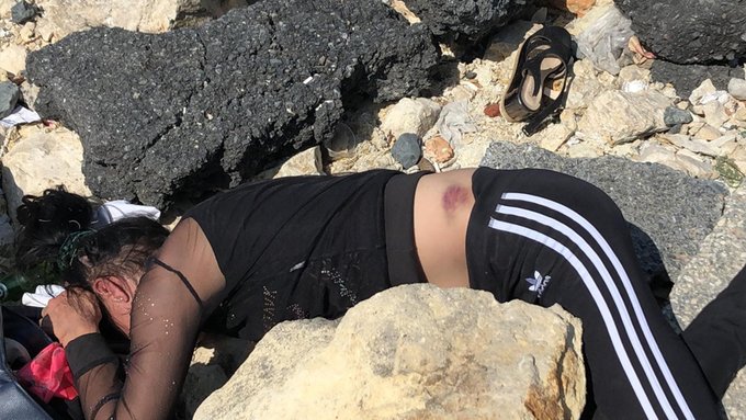 İstanbul'da genç kadını darp edip kayalıklara attılar
