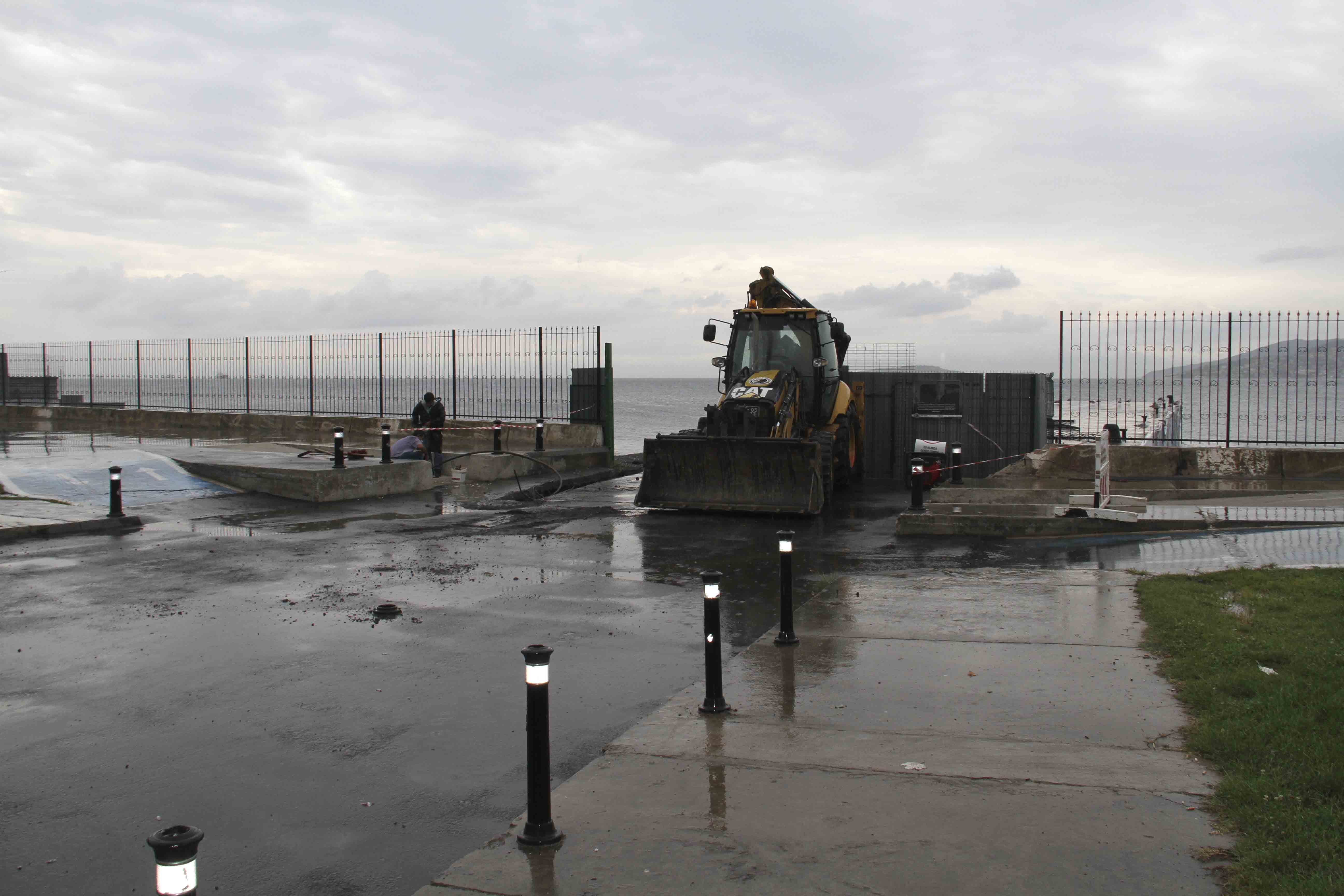 Kartal'da Dragos Su Sporları İskelesi yenileniyor