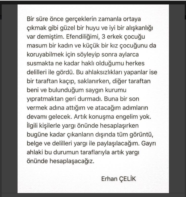 Erhan Çelik TRT'den istifa etti!