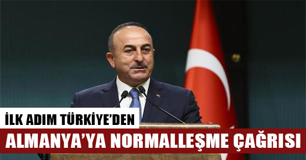 Dışişleri Bakanı Mevlüt Çavuşoğlu Almanya'yla normalleşme çağrısı yaptı