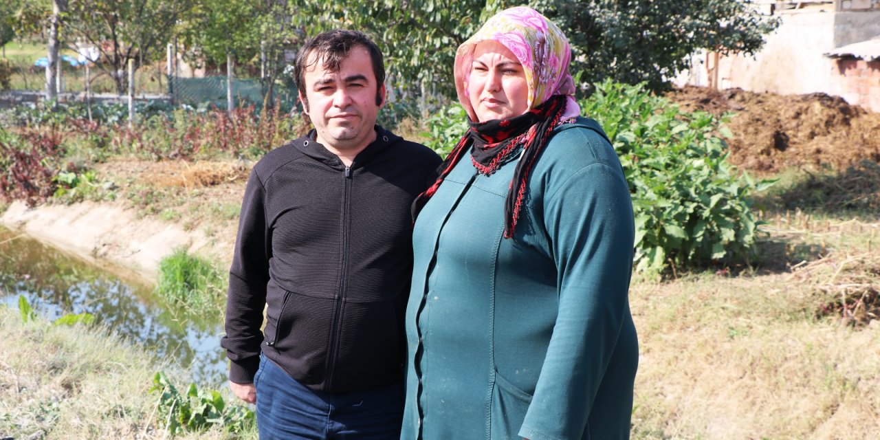 Çocuk sahibi olmalarına su kanalı engel oldu