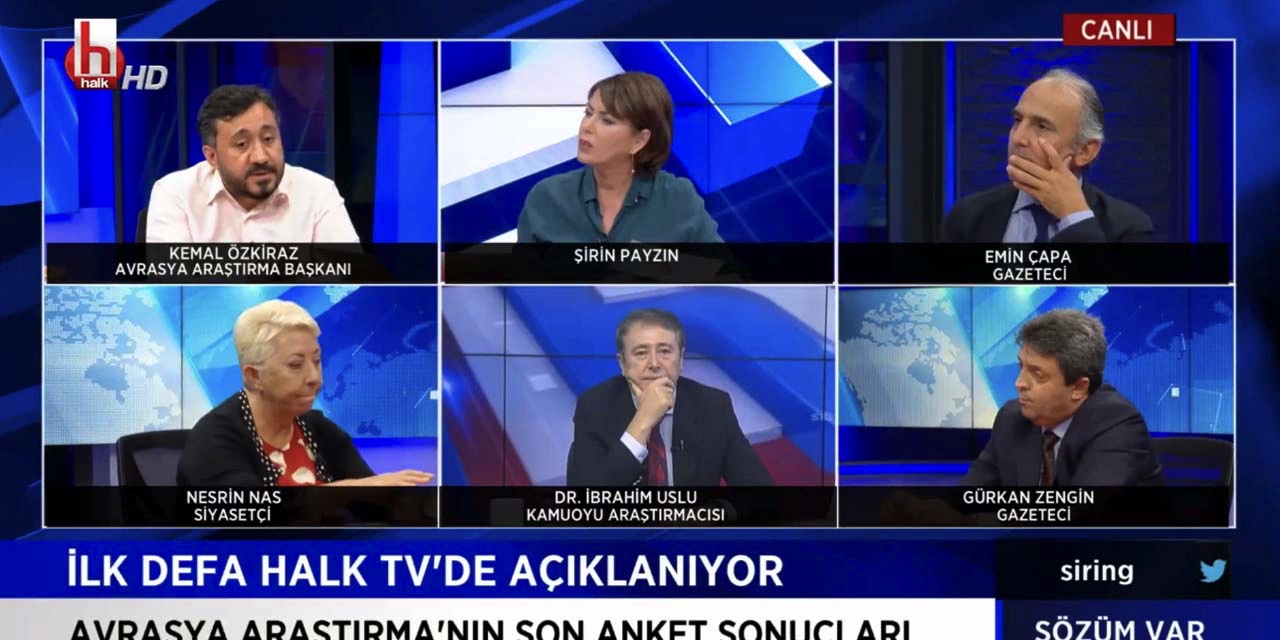 Son anketi ilk kez Halk TV'de açıkladı: Erdoğan artık AKP'nin en iyi adayı değil!