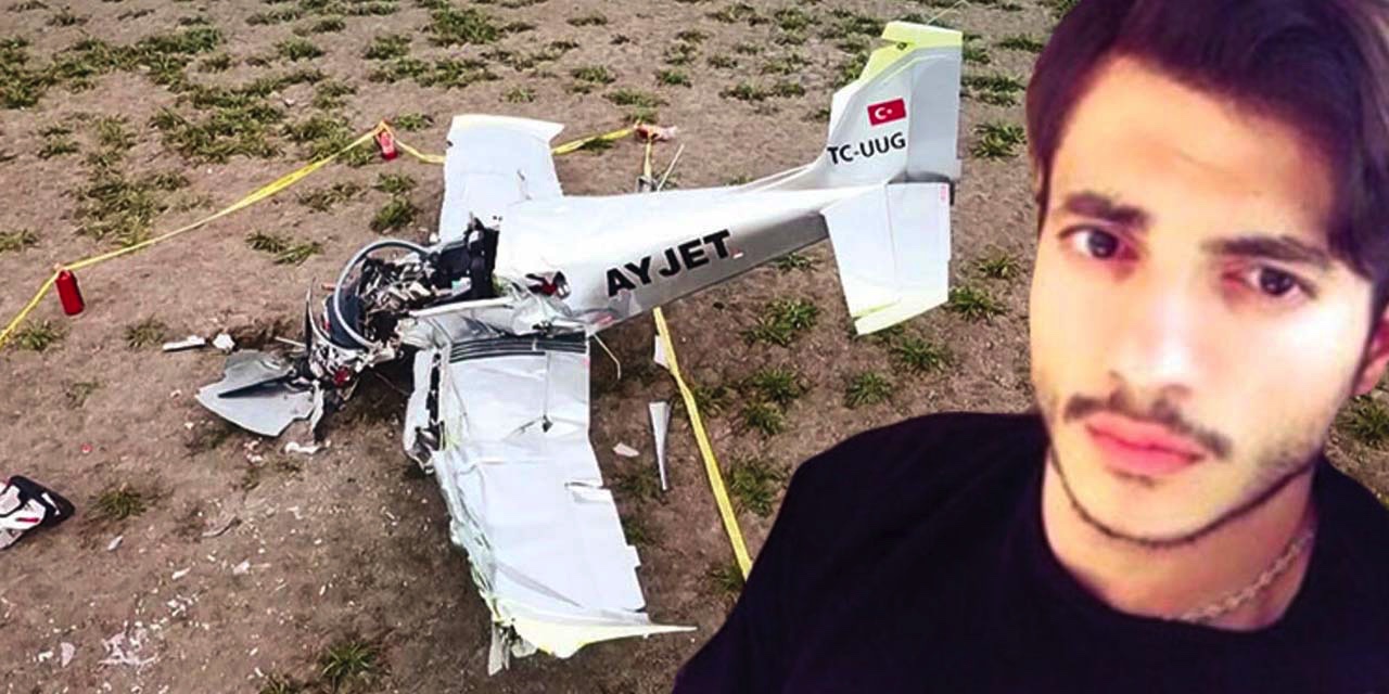 Dün düşen eğitim uçağının pilotu hayatını kaybetti