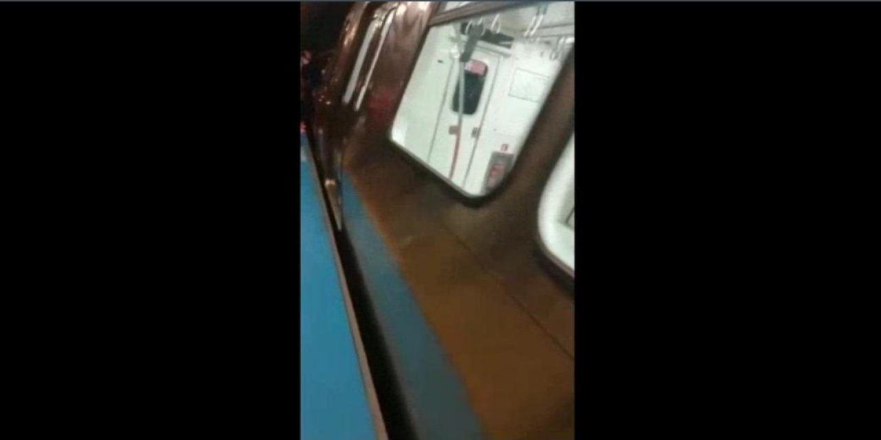 Metro hattına düşen kadın kurtarıldı-VİDEO