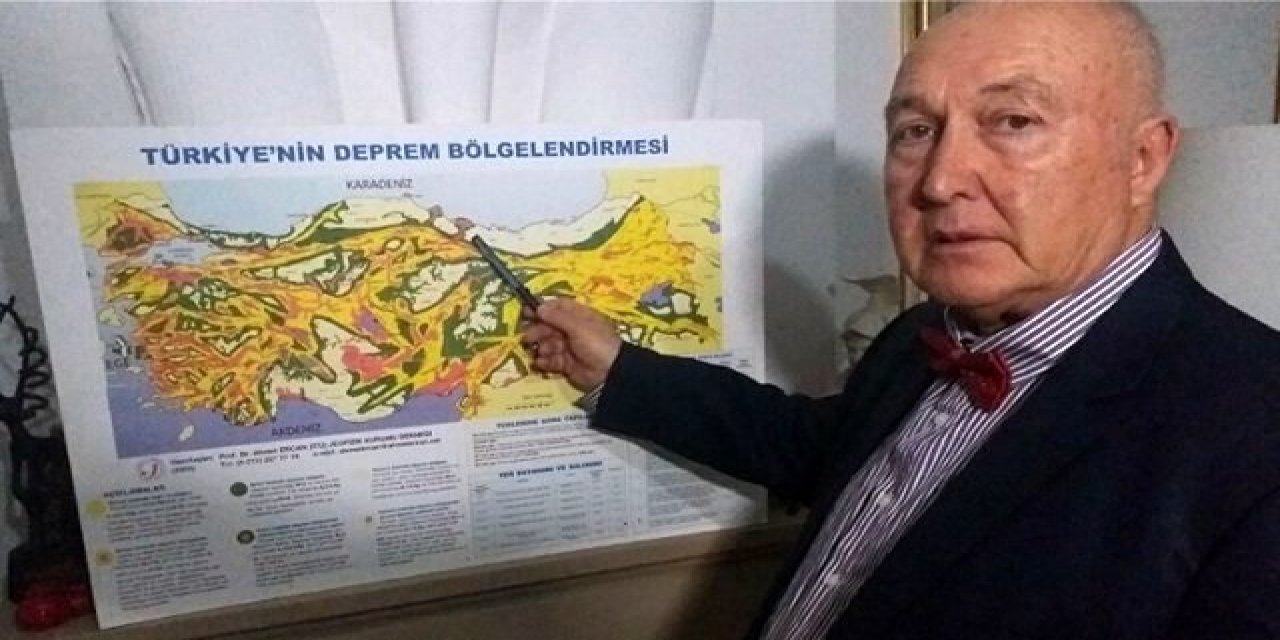 Profesör Doktor Ahmet Ercan deprem tahmini açıkladı