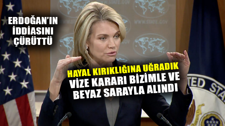 ABD Dışişleri Sözcüsünden, Türkiye açıklaması: Hayal kırıklığına uğradık, karar Beyaz Sarayla alındı