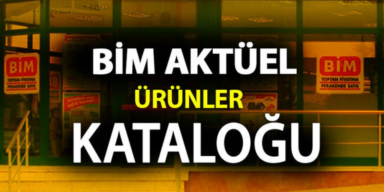 6 Kasım 2020 BİM aktüel kataloğu 4 sayfa! İşte bugünkü BİM kataloğu...