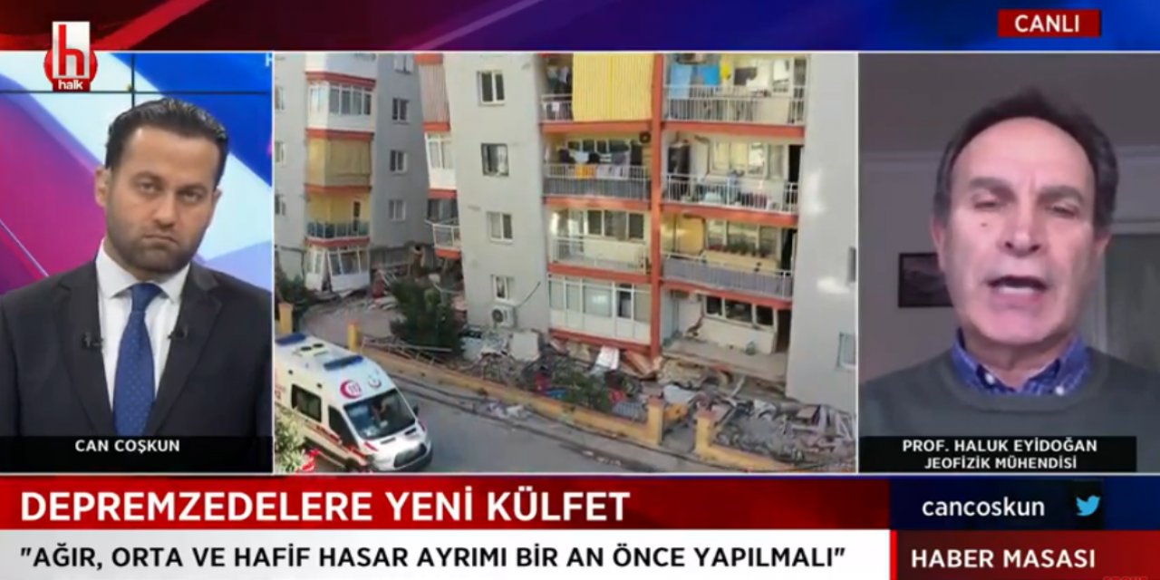 Prof. Dr. Haluk Eyidoğan: İstanbul depreminin olma olasılığı yüzde 60'lara vardı