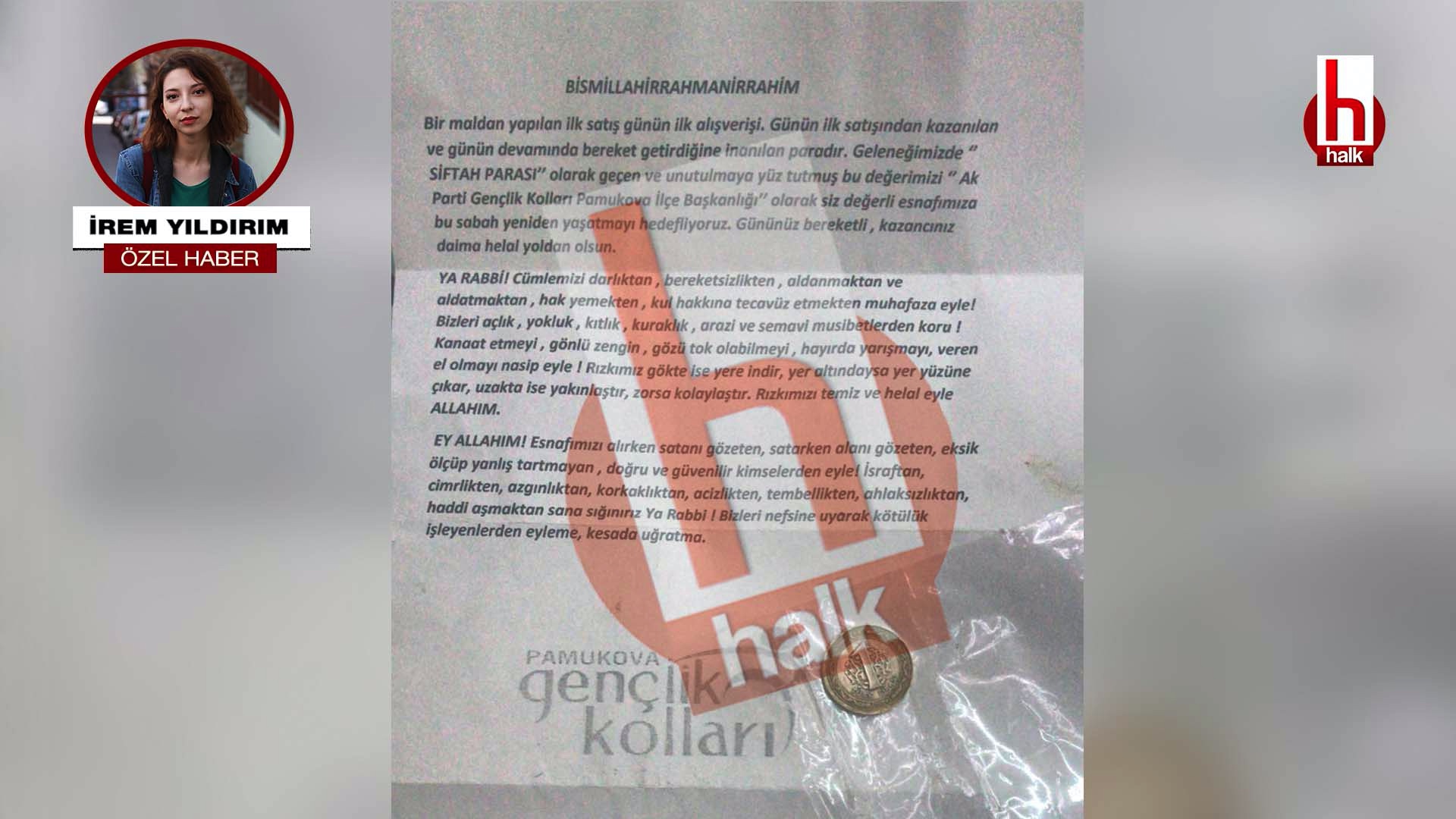 AKP esnafa siftah parası dağıttı: “Bir buçuk lira verselerdi en azından simit alırdık”