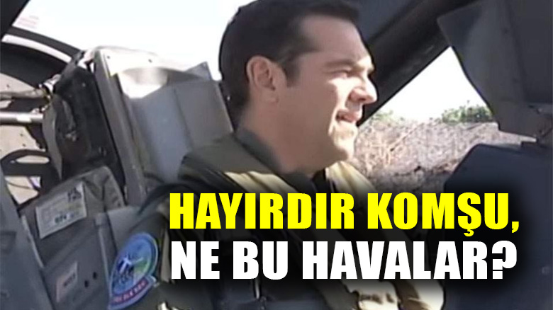 Yunan Başbakanı F16 ile Ege Denizinde uçtu; Hayırdır komşu?