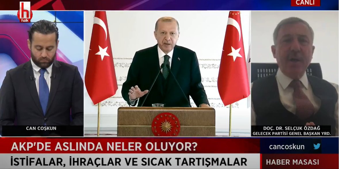 Selçuk Özdağ: Erdoğan, Arınç üzerinden farklı düşünen herkese ‘Parti de devlet de benim’ mesajı verdi