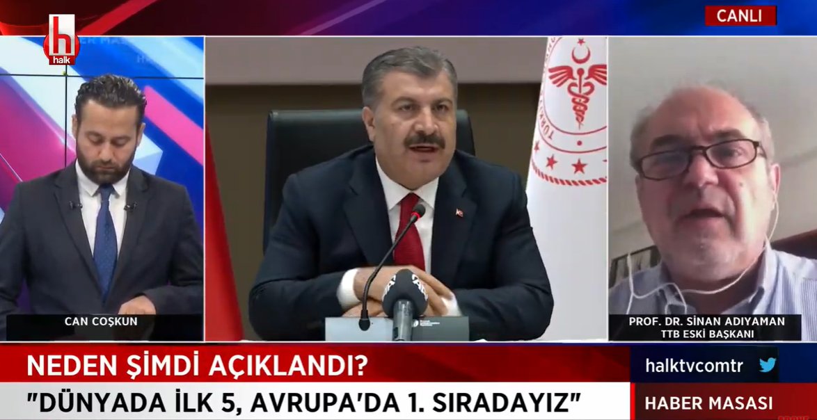 TTB eski başkanı Sinan Adıyaman'dan vaka açıklaması: 28 bin rakamı da gerçeği yansıtmıyor